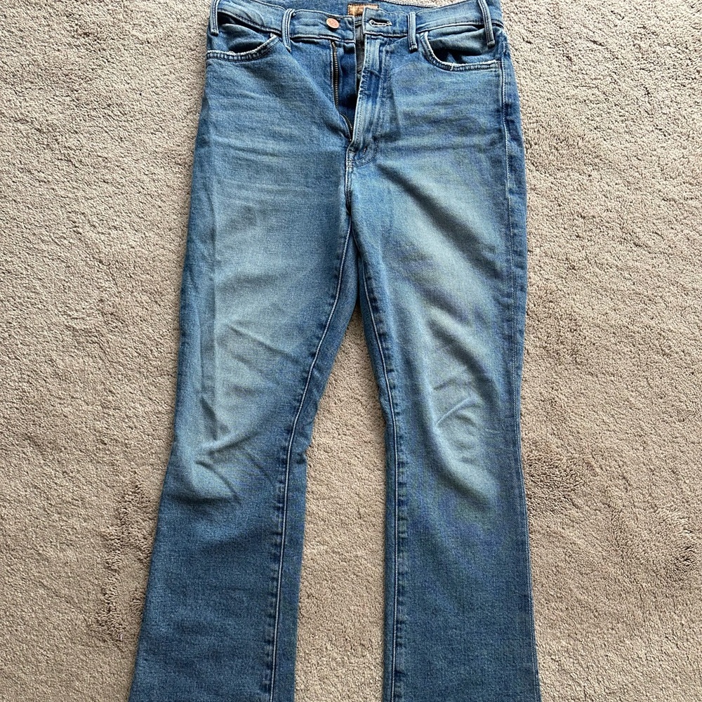 MOTHER The Hustler Ankle Flare Jeans size 26